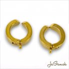 Klipsové zapínanie 16mm chirurgická oceľ, 2ks (CH1699g)